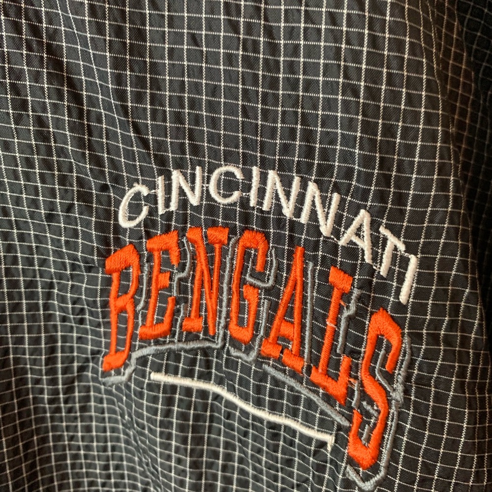 cincinnati bengals vintage windbreaker Size XL - Picture 2 of 4